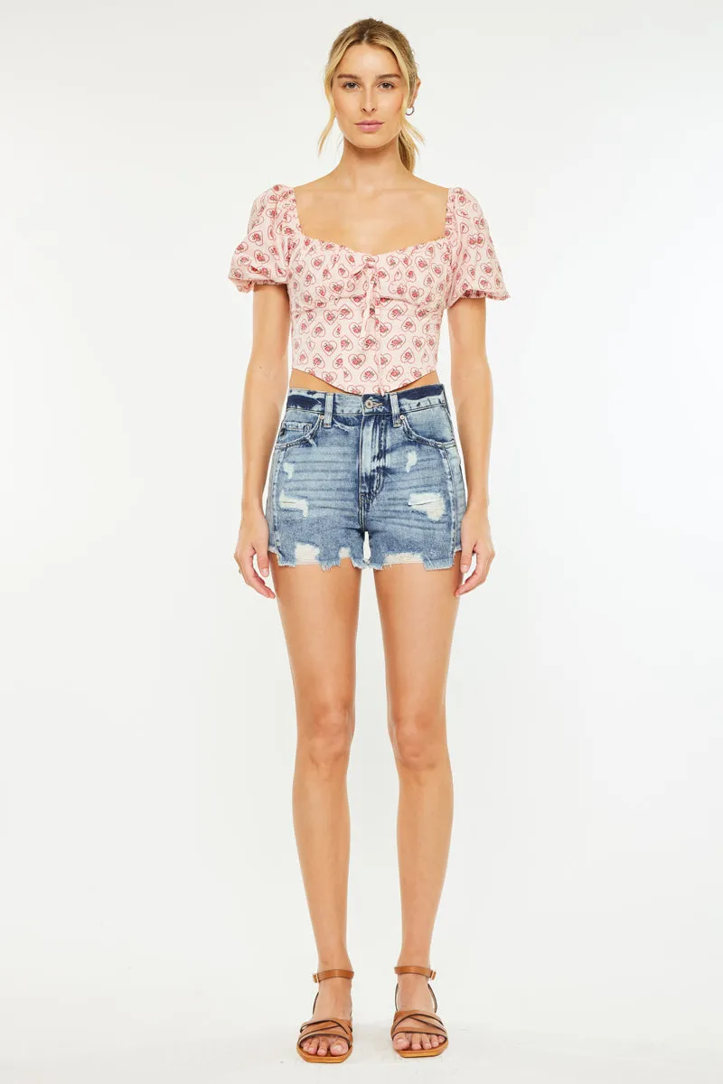 Stacey High Rise Shorts