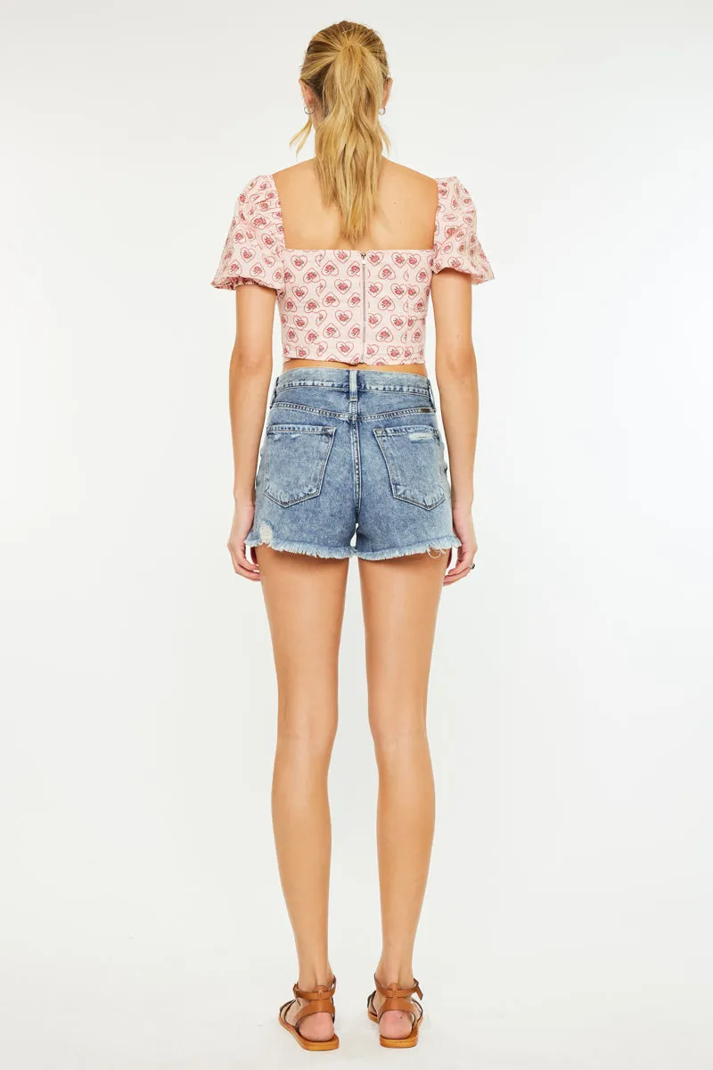 Stacey High Rise Shorts