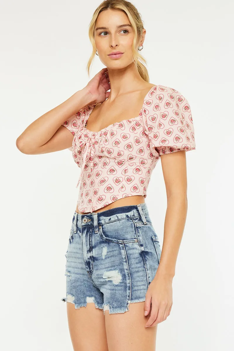 Stacey High Rise Shorts