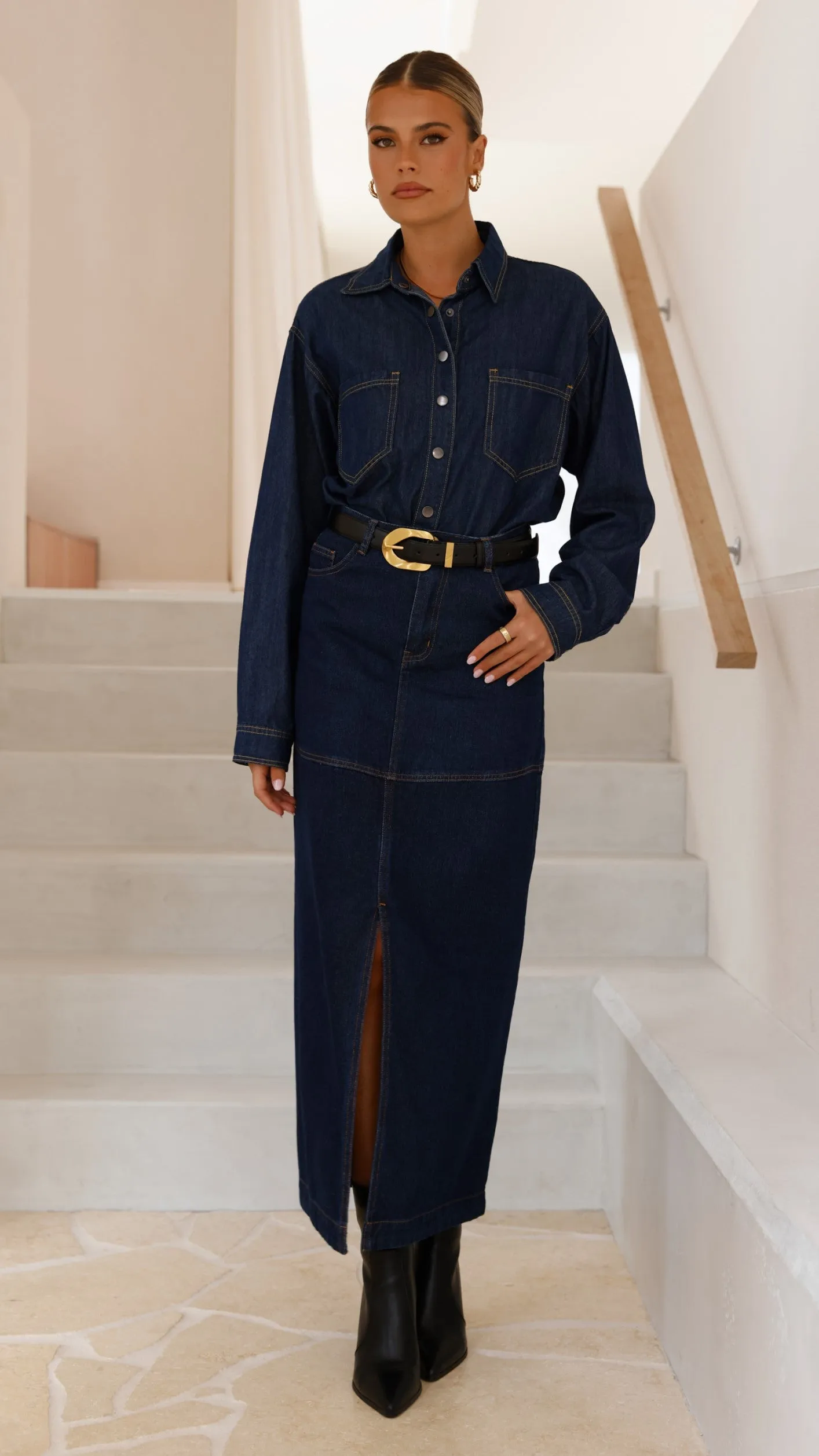 Sylas Jacket - Indigo