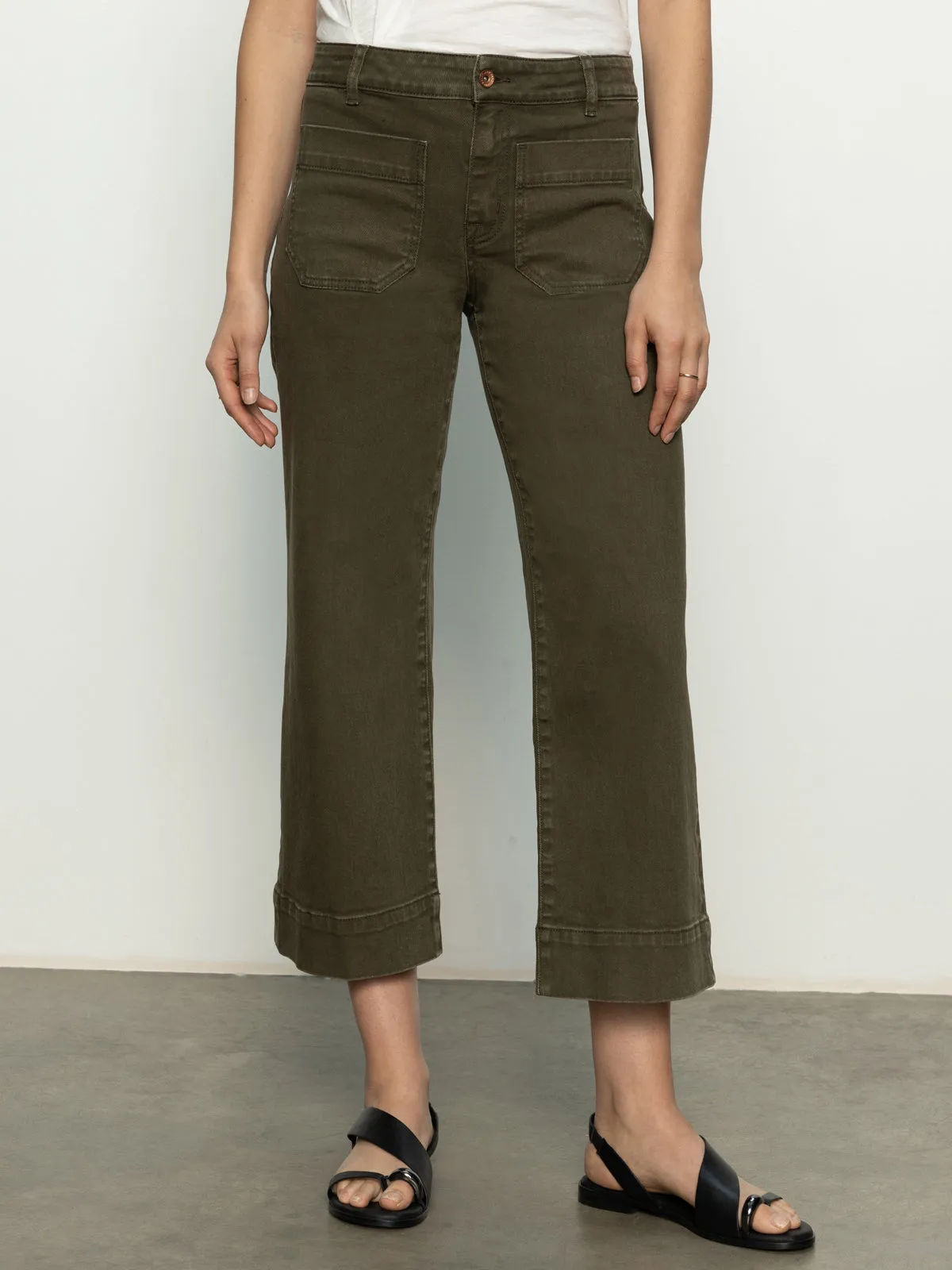 The Marine Standard Rise Denim Pant Fatigue