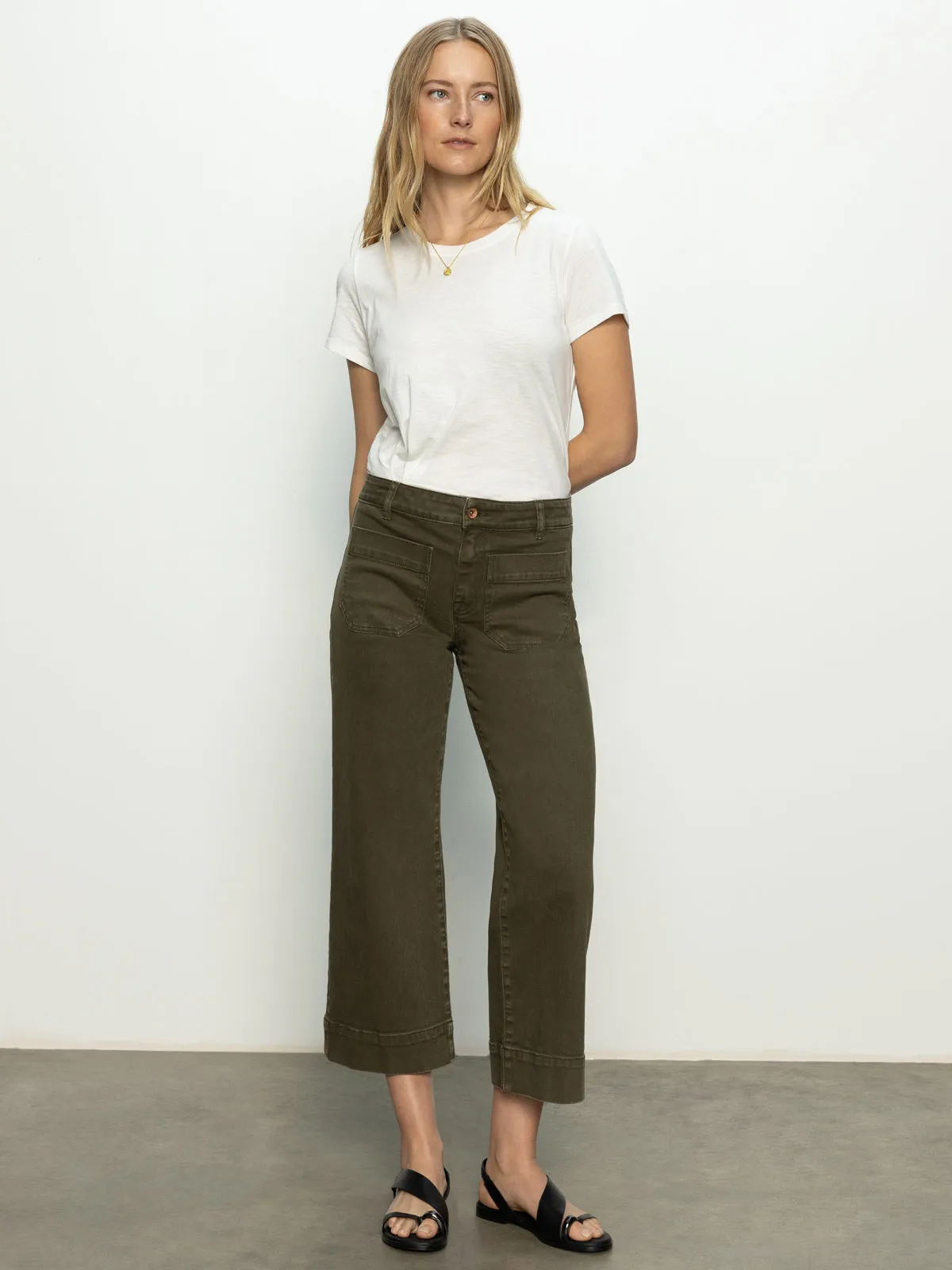 The Marine Standard Rise Denim Pant Fatigue