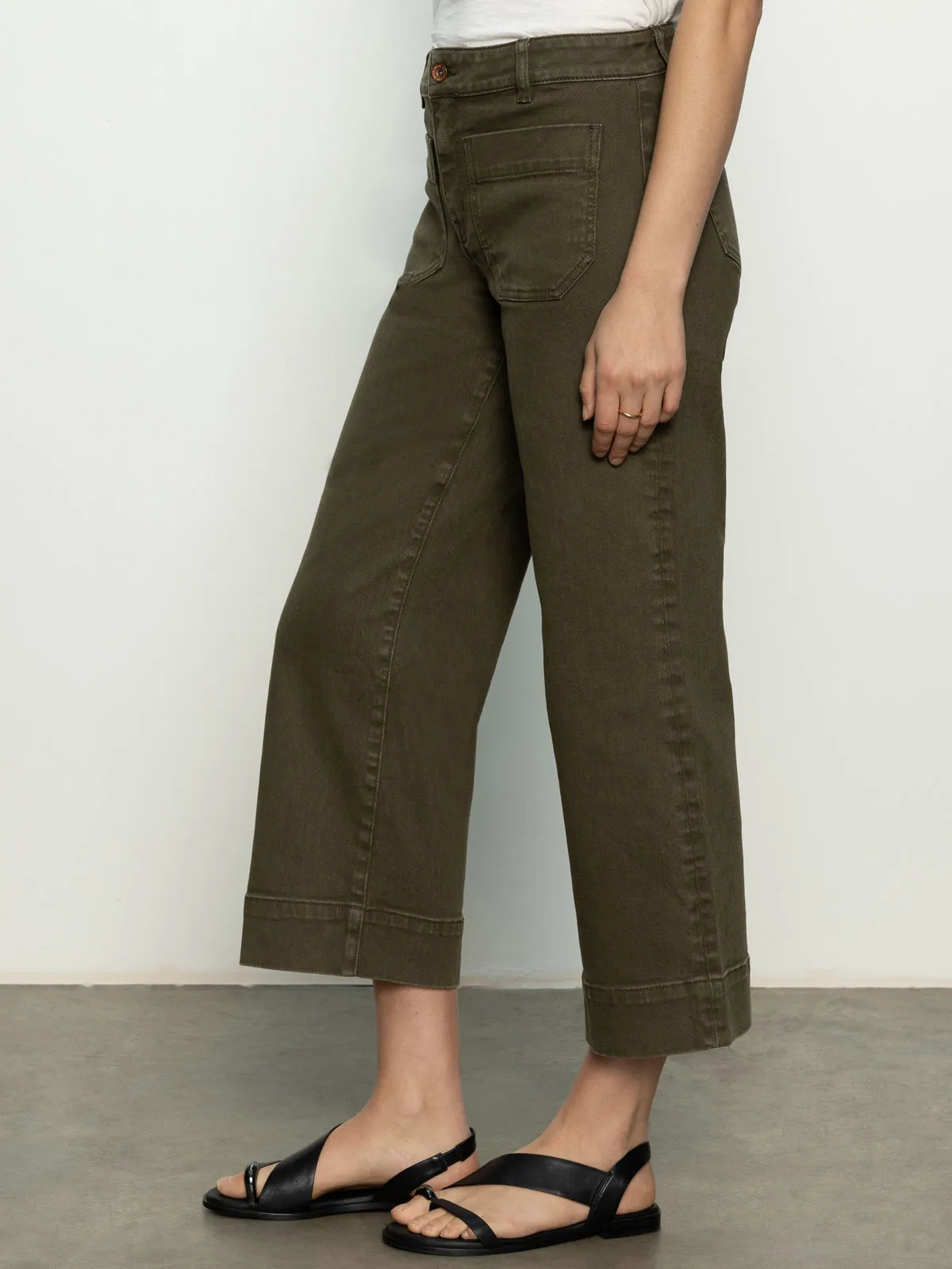 The Marine Standard Rise Denim Pant Fatigue