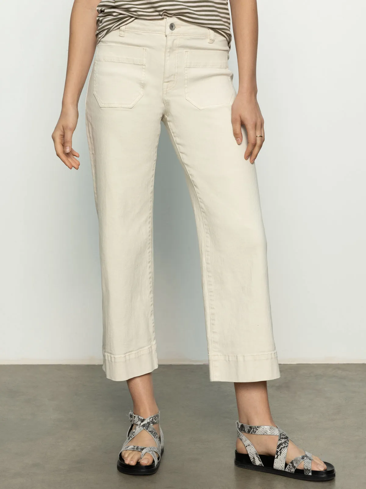 The Marine Standard Rise Denim Pant French Vanilla
