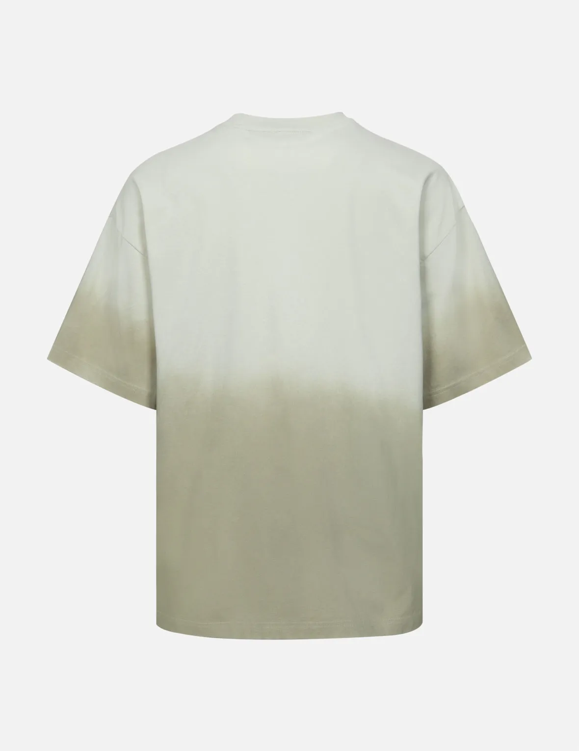 Tie-dye Logo Print and Embroidery Oversized T-shirt