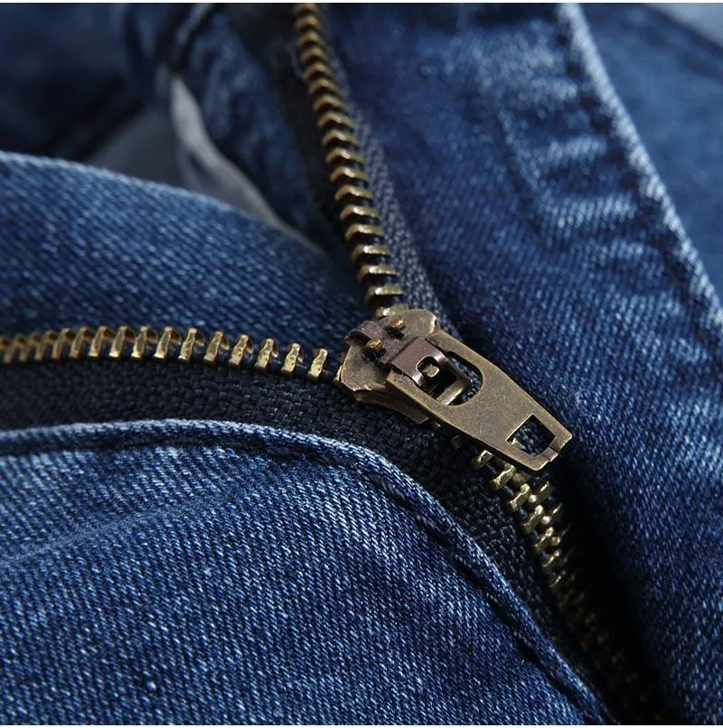 West Louis™ Denim Ripped Slim Jeans