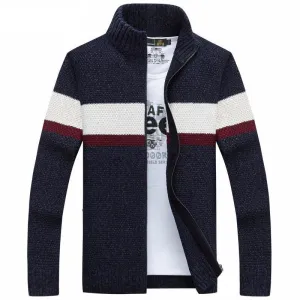 West Louis™ Mandarin Cardigan Sweater