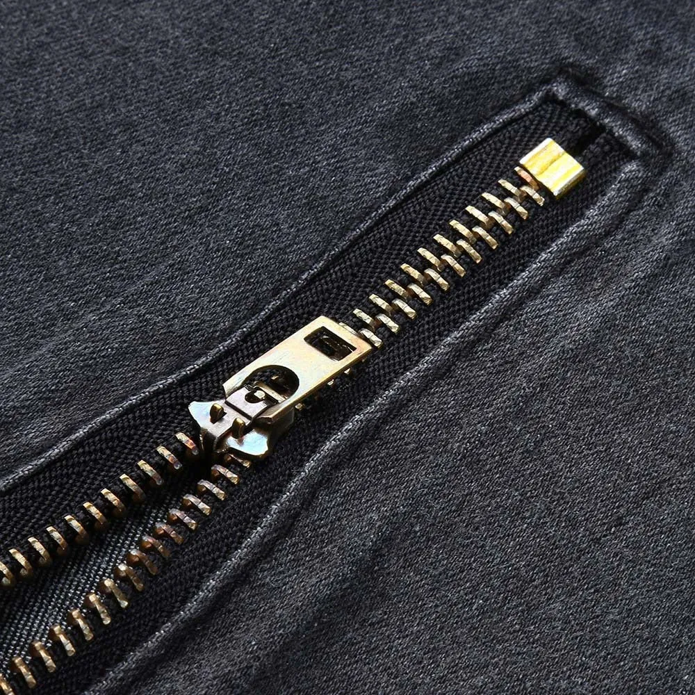 West Louis™ Ripped Freyed Slim Fit Jeans