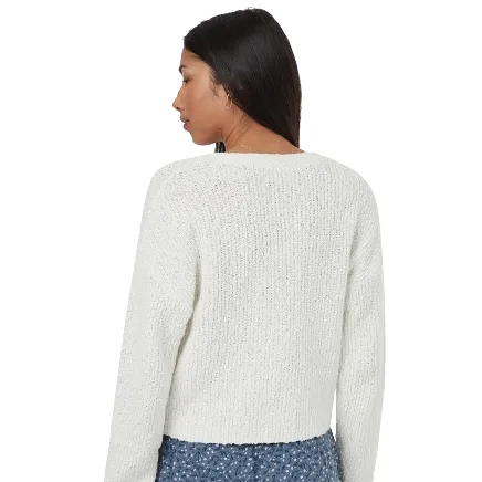 Women's Highline Boucle Cardigan (Vintage White)