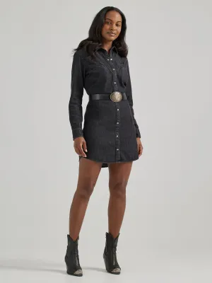 Women's Wrangler Punchy Shirt Dress #112356662