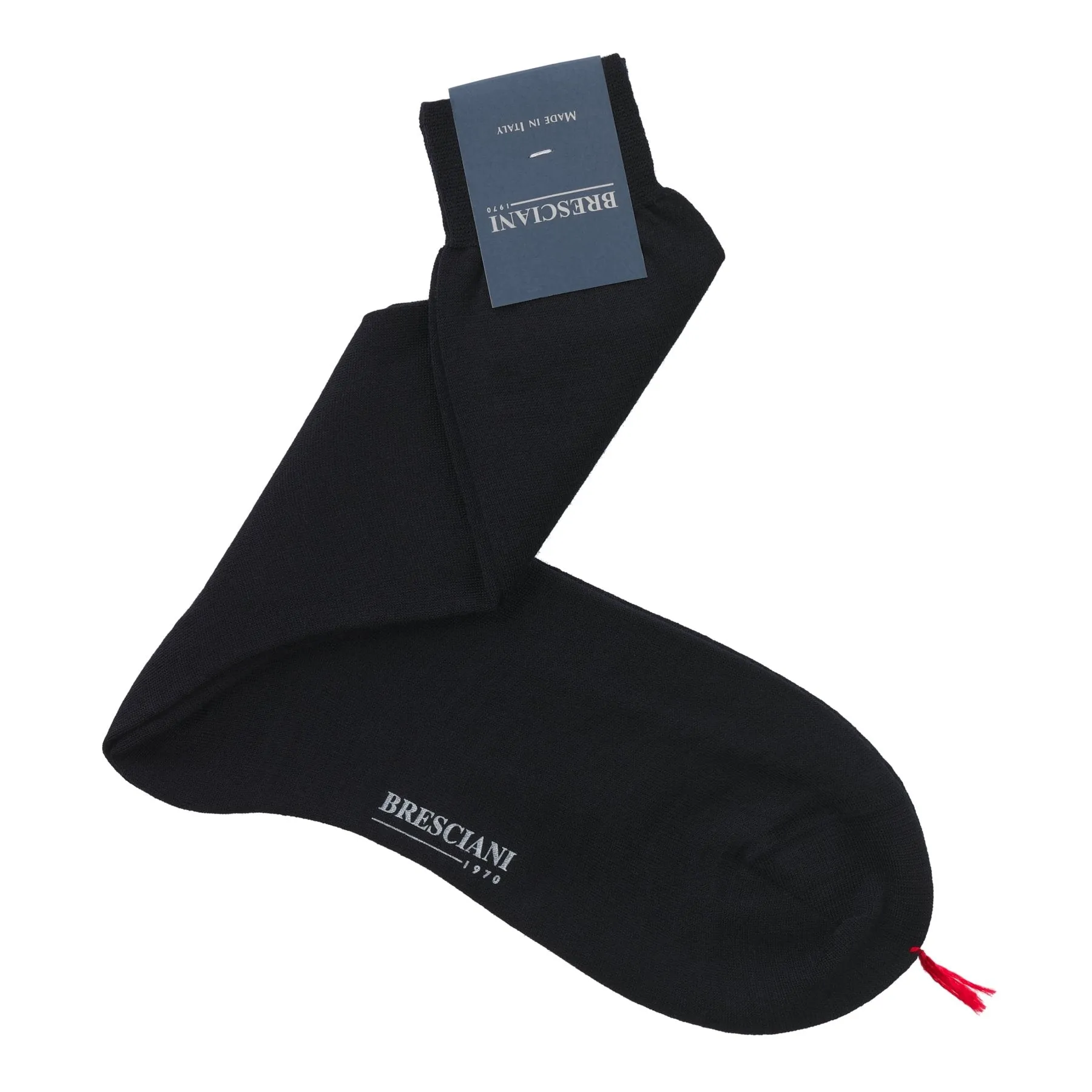 Wool-Blend Socks in Dark Blue
