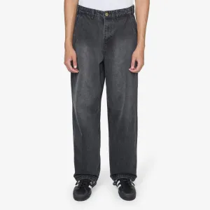 Work Pants Distressed Black