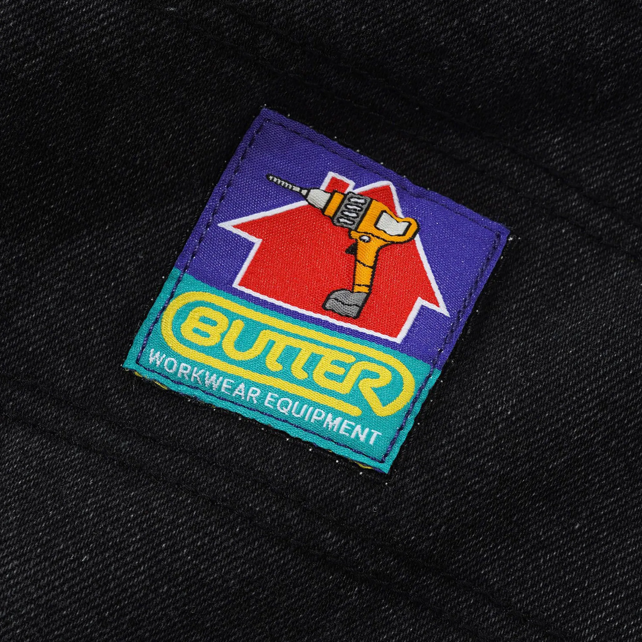 Work Pants Distressed Black