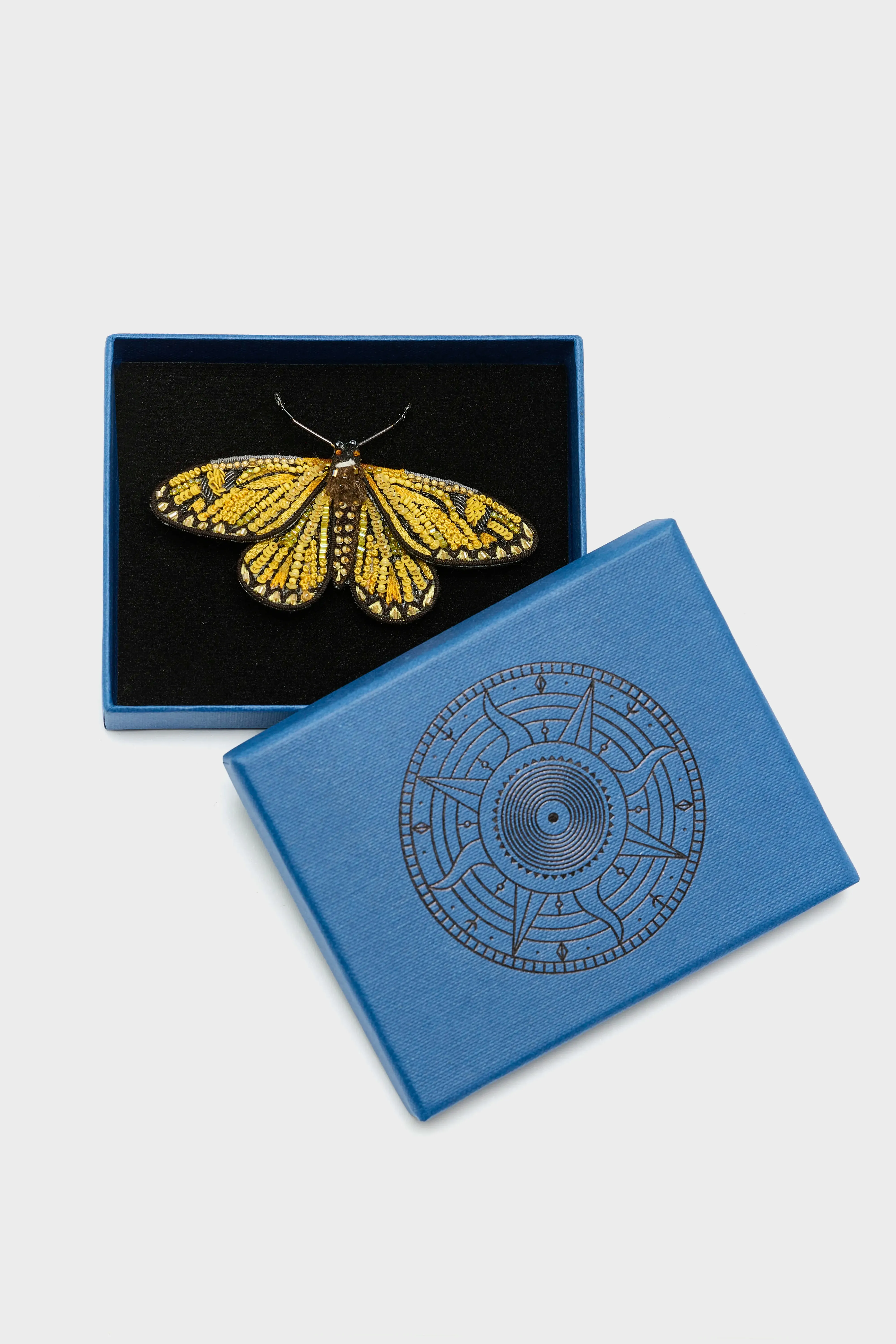 Yellow Coster Brooch (251 / W / YELLOW)