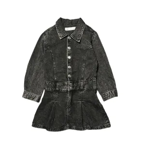 Zara Black Denim Dress