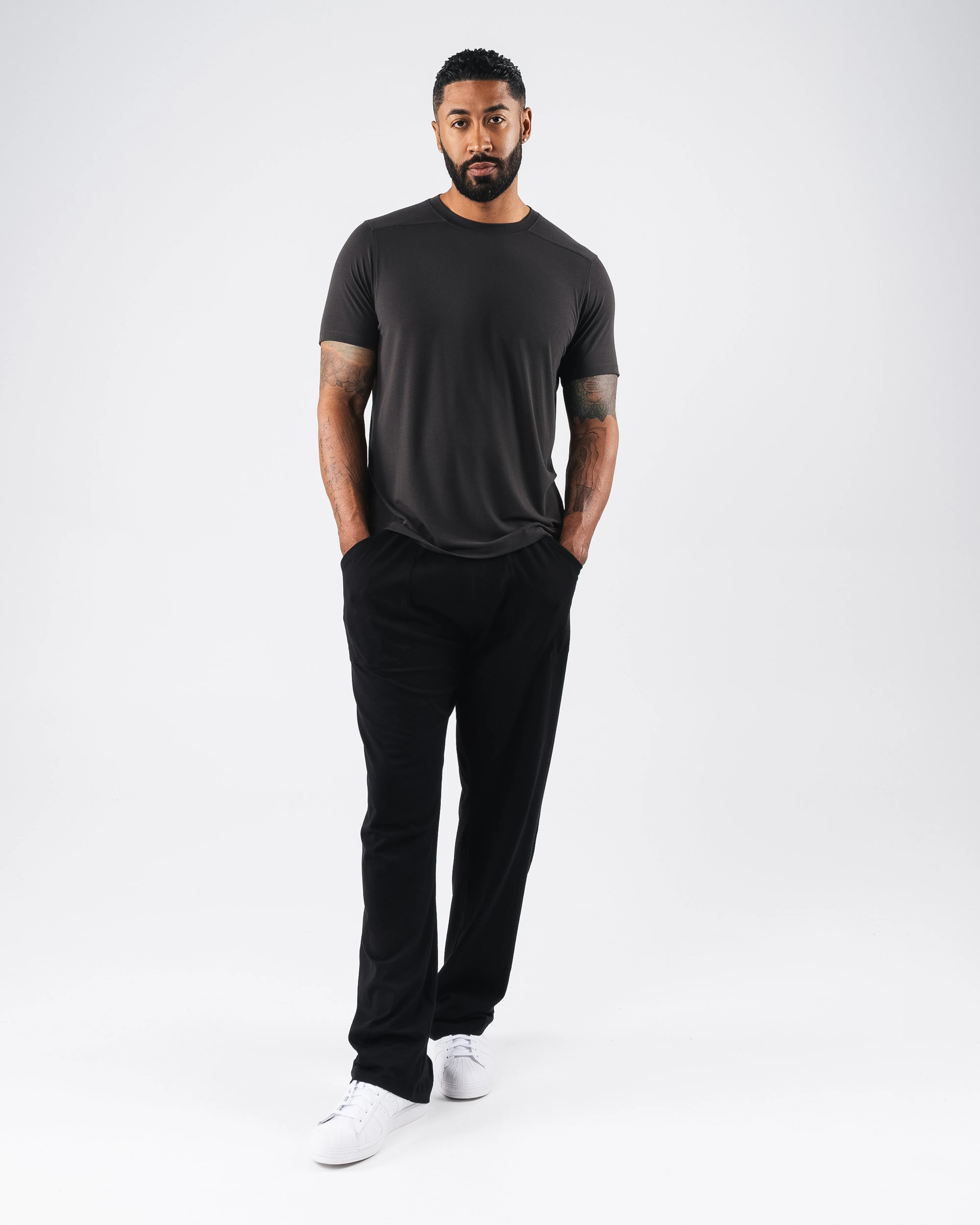 Zero Accent Tee - Dark Grey