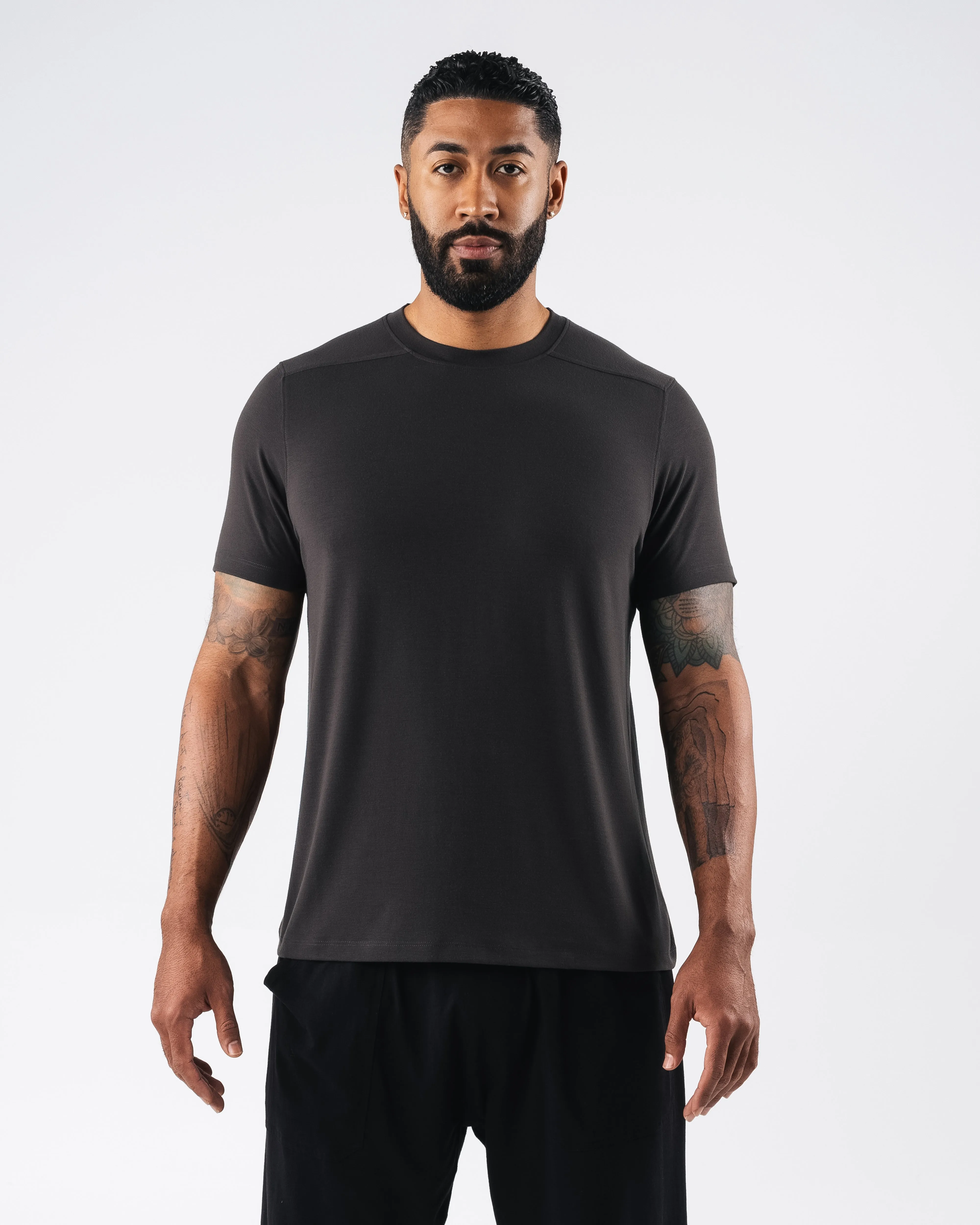 Zero Accent Tee - Dark Grey