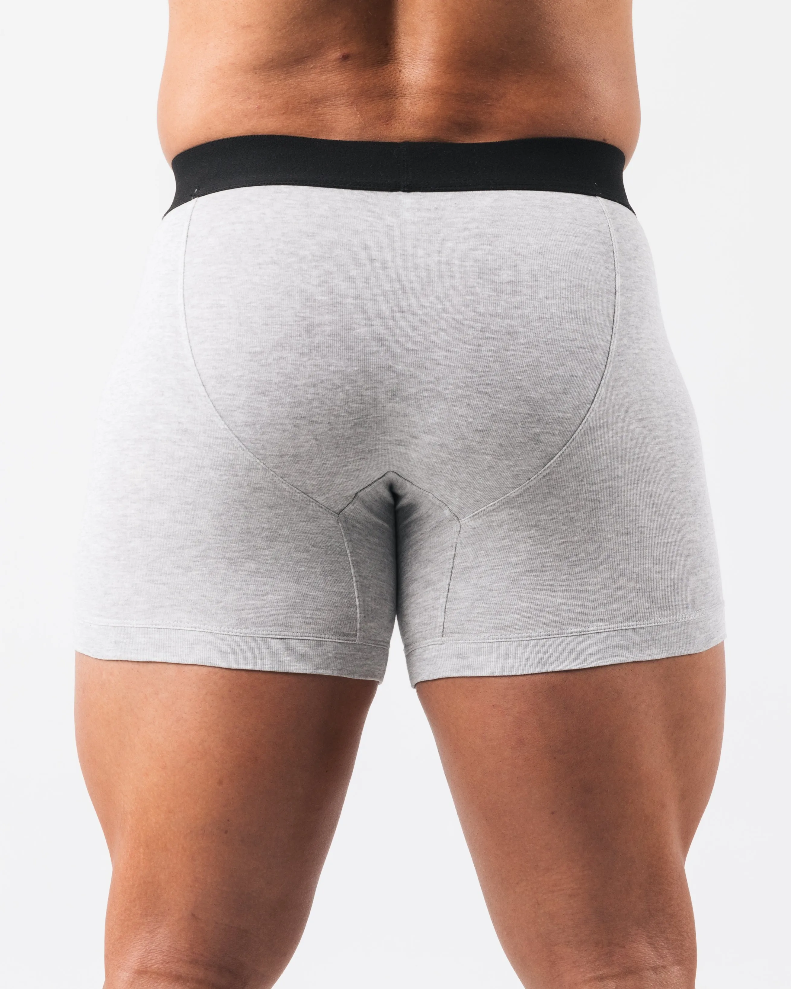 Zero Classic Boxer Brief 2pk - Heather Grey